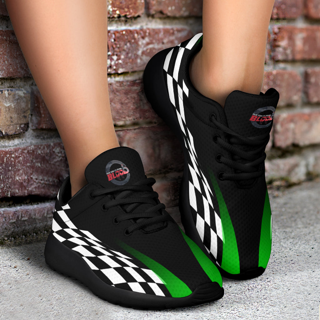 Racing Sneakers Checkered Flag