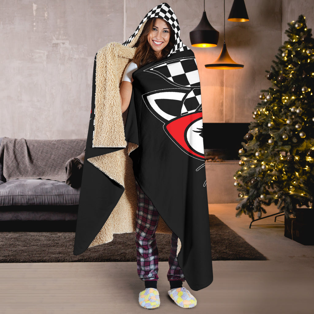 Racing Daughter Hooded Blanket