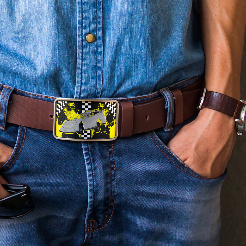 Dirt Track Racing Belt Buckle