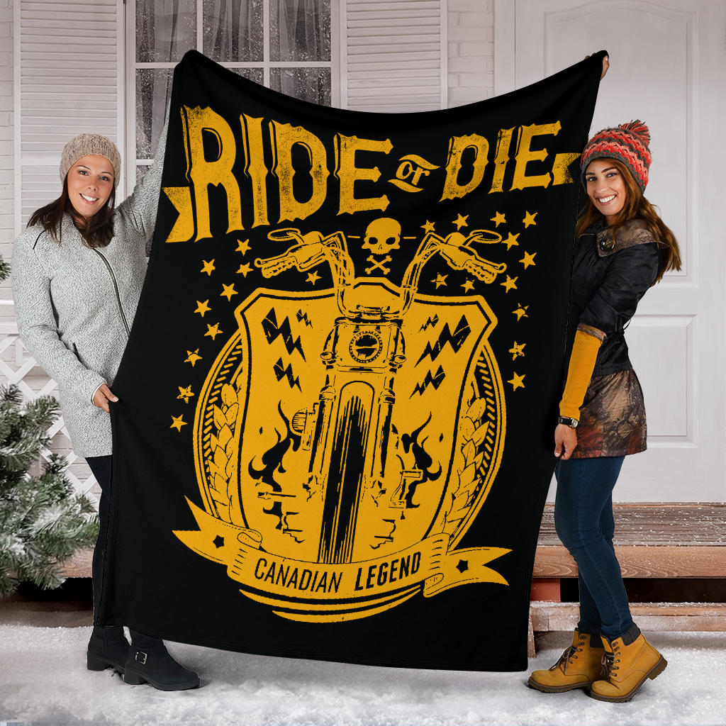 Ride or Die Canadian Legend Blanket