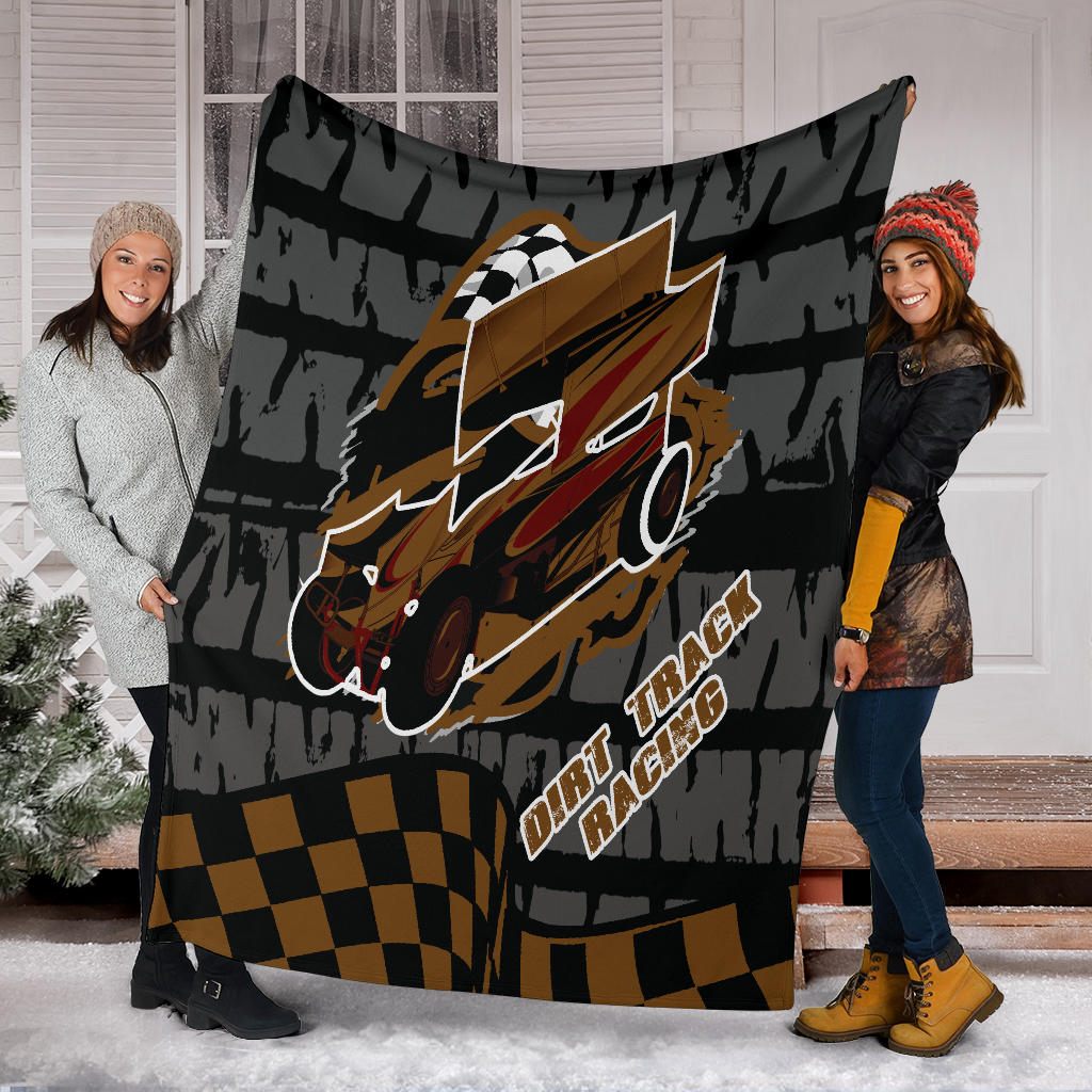 Sprint Car Racing Blanket