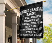 Dirt Track Racing Flag