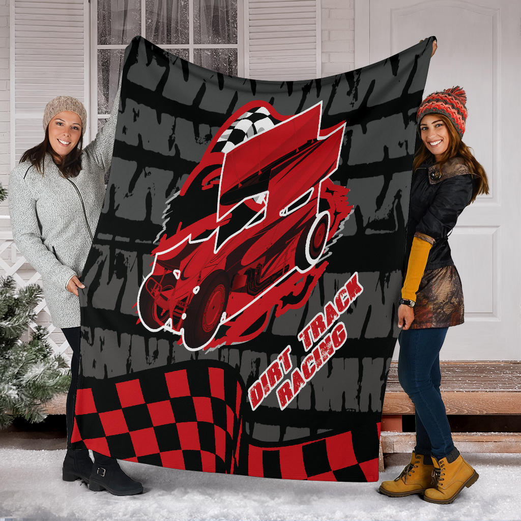 Sprint Car Racing Blanket