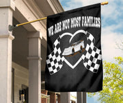 We Are Not Most Families Dirt Racing Late Model Flag