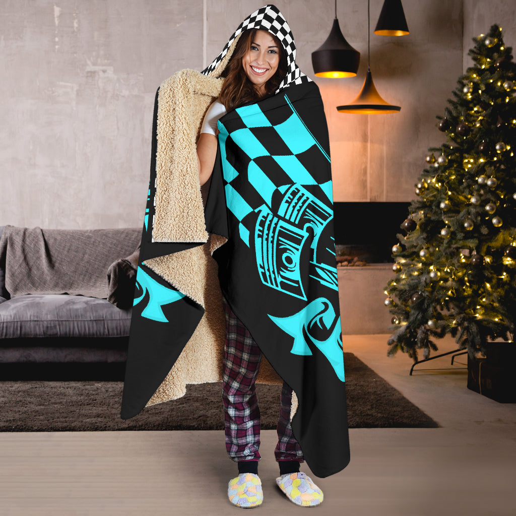 Racing Forever Hooded Blanket