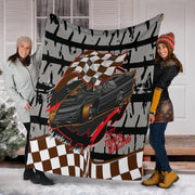 Dirt Racing Modified Blanket