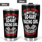 go kart racing tumbler