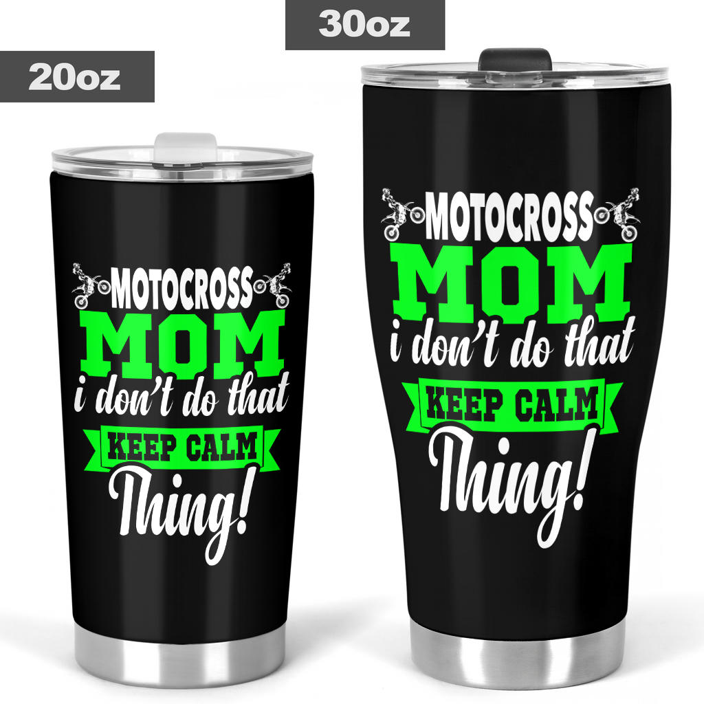 motocross mom tumbler