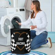 Dirt Racing Laundry Basket