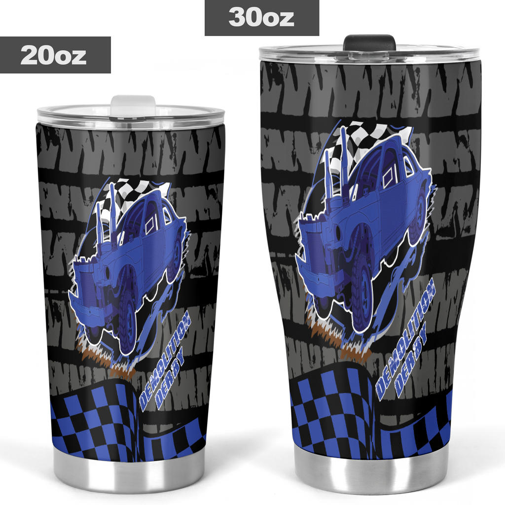 Demolition Derby Tumbler