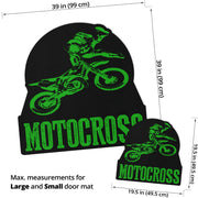 Custom Shaped Motocross Door Mat