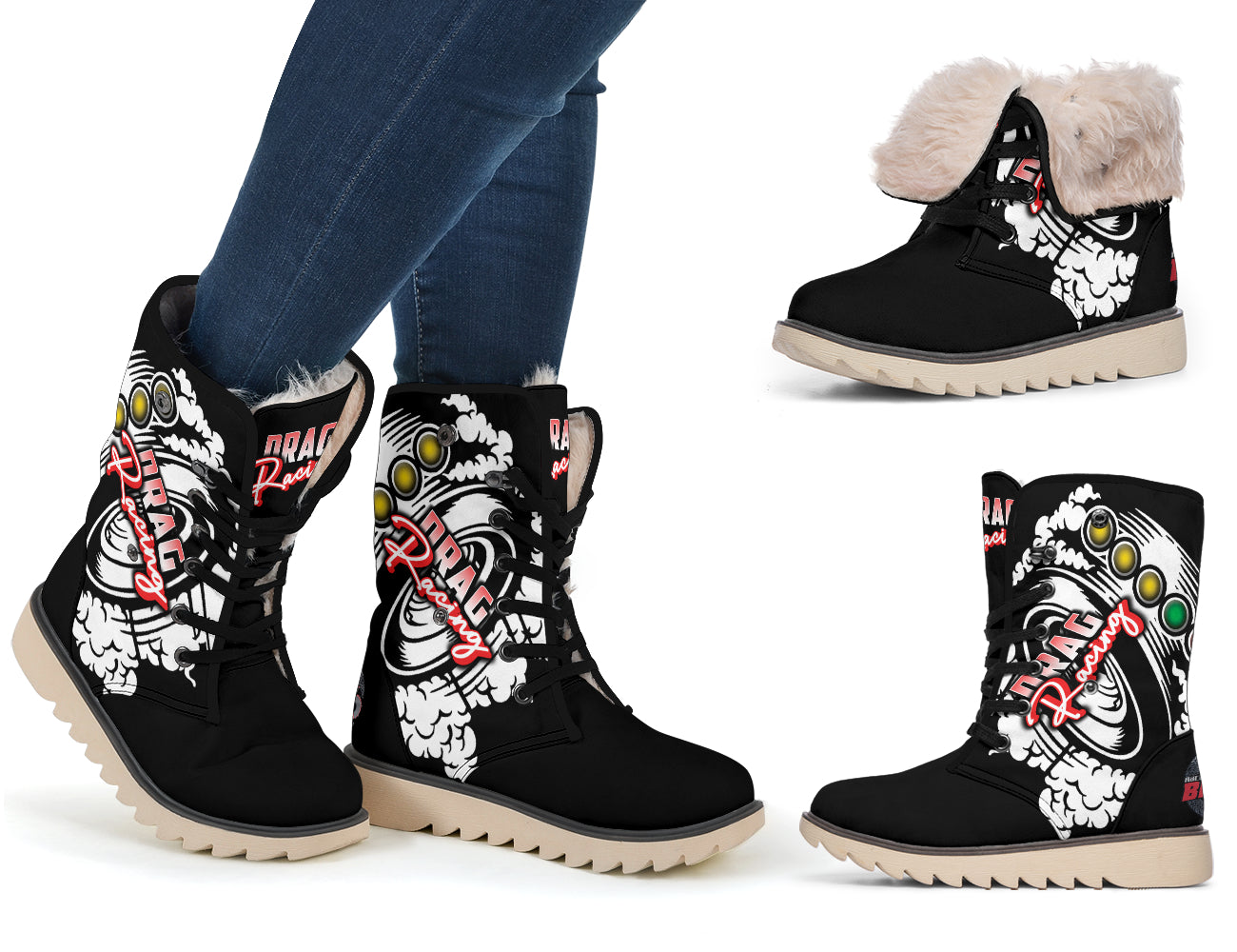 Drag Racing Boots Drag Racing Polar Boots