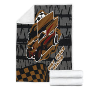 Sprint Car Racing Blanket