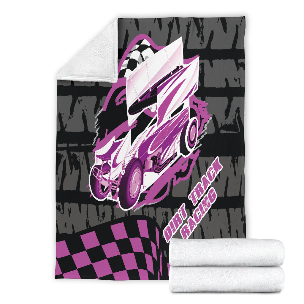 Sprint Car Racing Blanket