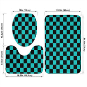 Racing Checkered Bathroom Set
