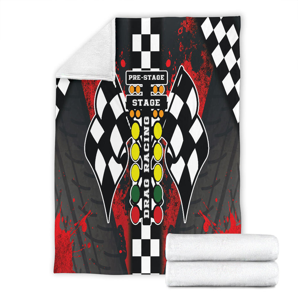 Custom Drag Racing Blanket V64