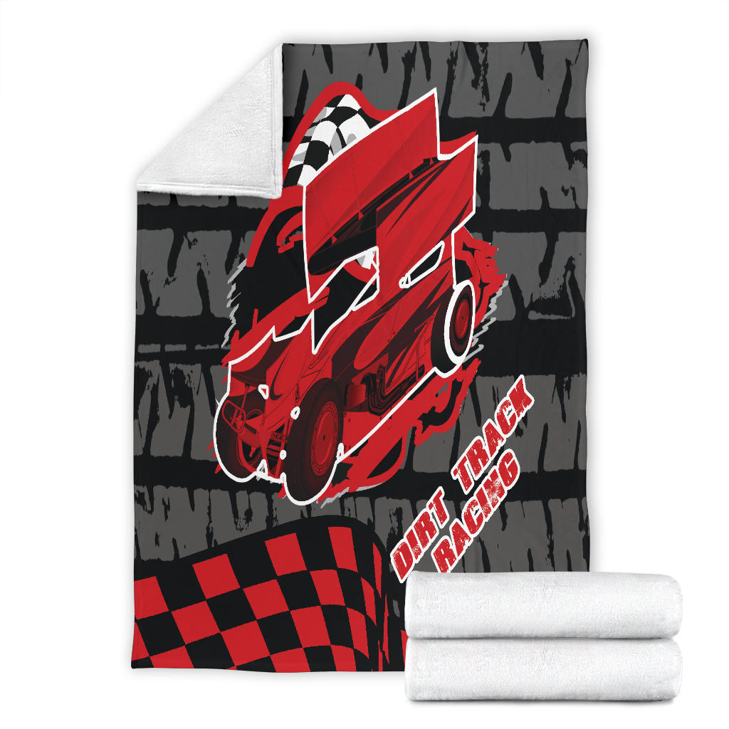 Sprint Car Racing Blanket