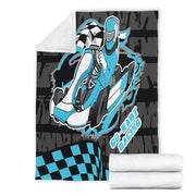 Go-Kart Racing Blanket