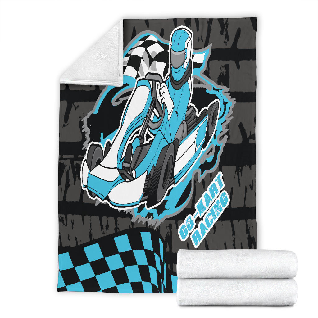 Go-Kart Racing Blanket