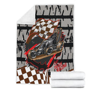 Dirt Racing Non Wing Sprint Car Blanket