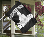 We Are Not Most Families Kart Racing Flag