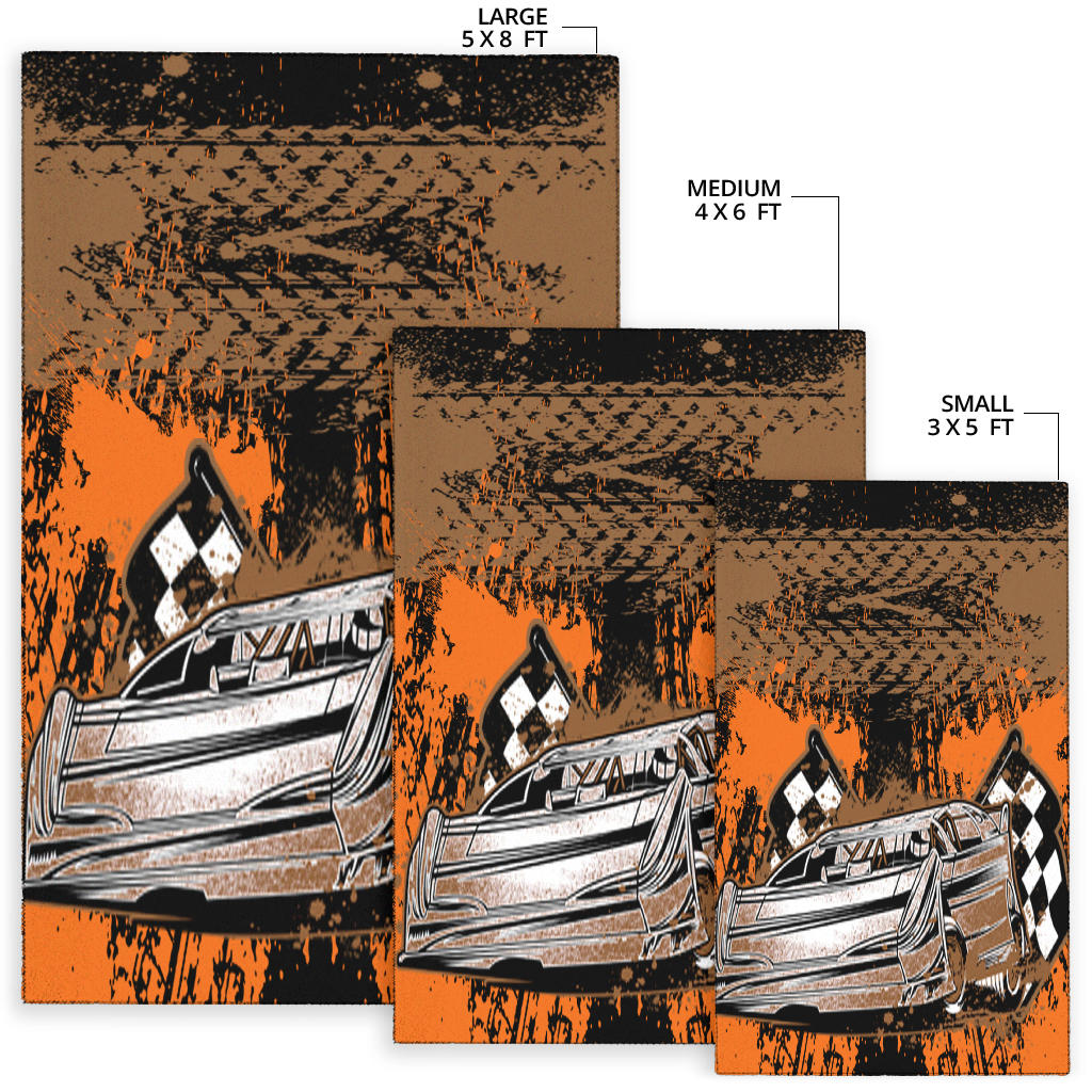 Dirt Racing Late Model Rug