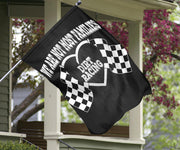 We Are Not Most Families Dirt Racing Flag