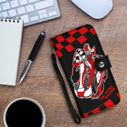 Go Kart Racing wallet phone case