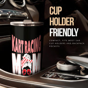 go kart racing mom tumbler