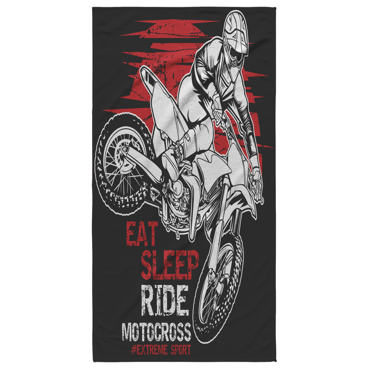 Motocross Beach Towel
