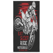 Motocross Beach Towel