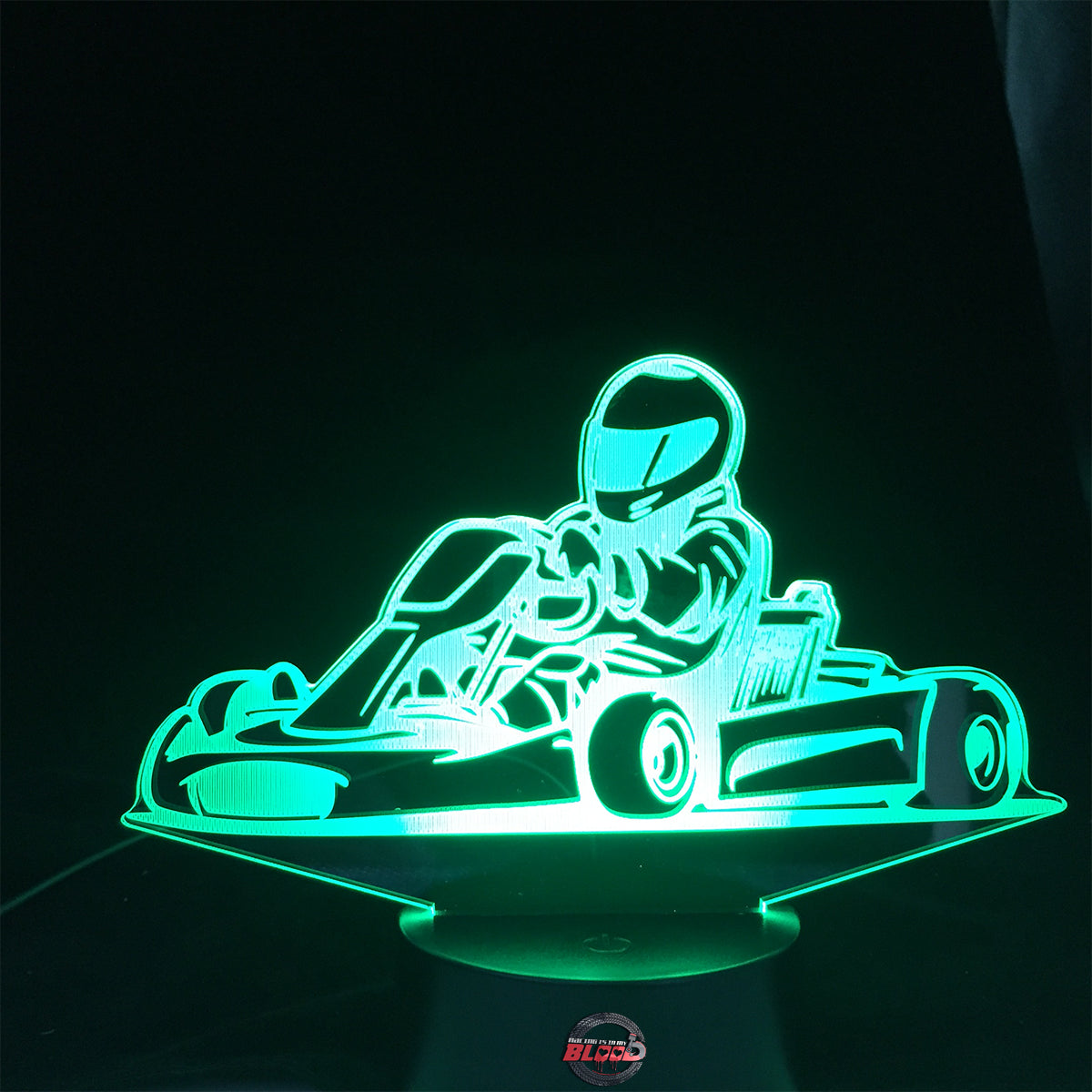Go-Kart Racing 3D Led Lamp