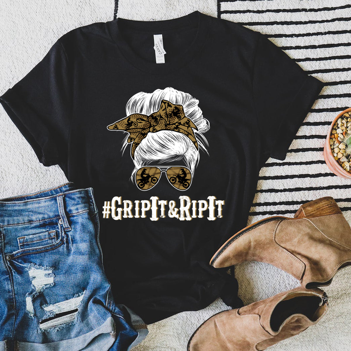 motocross girl t-shirts