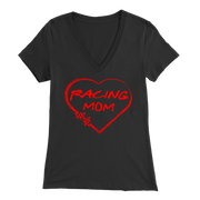 Racing Mom Heart T-Shirts