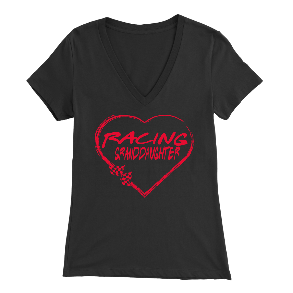 Racing Granddaughter Heart T-Shirt!
