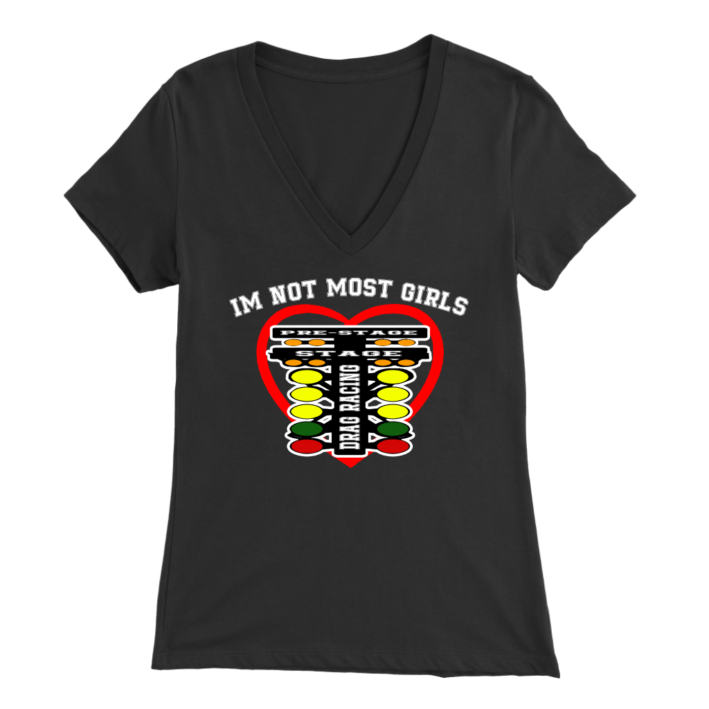 I'm Not Most Girls Drag Racing T-Shirts RBN!
