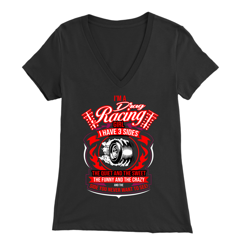 Drag Racing girl T-Shirts