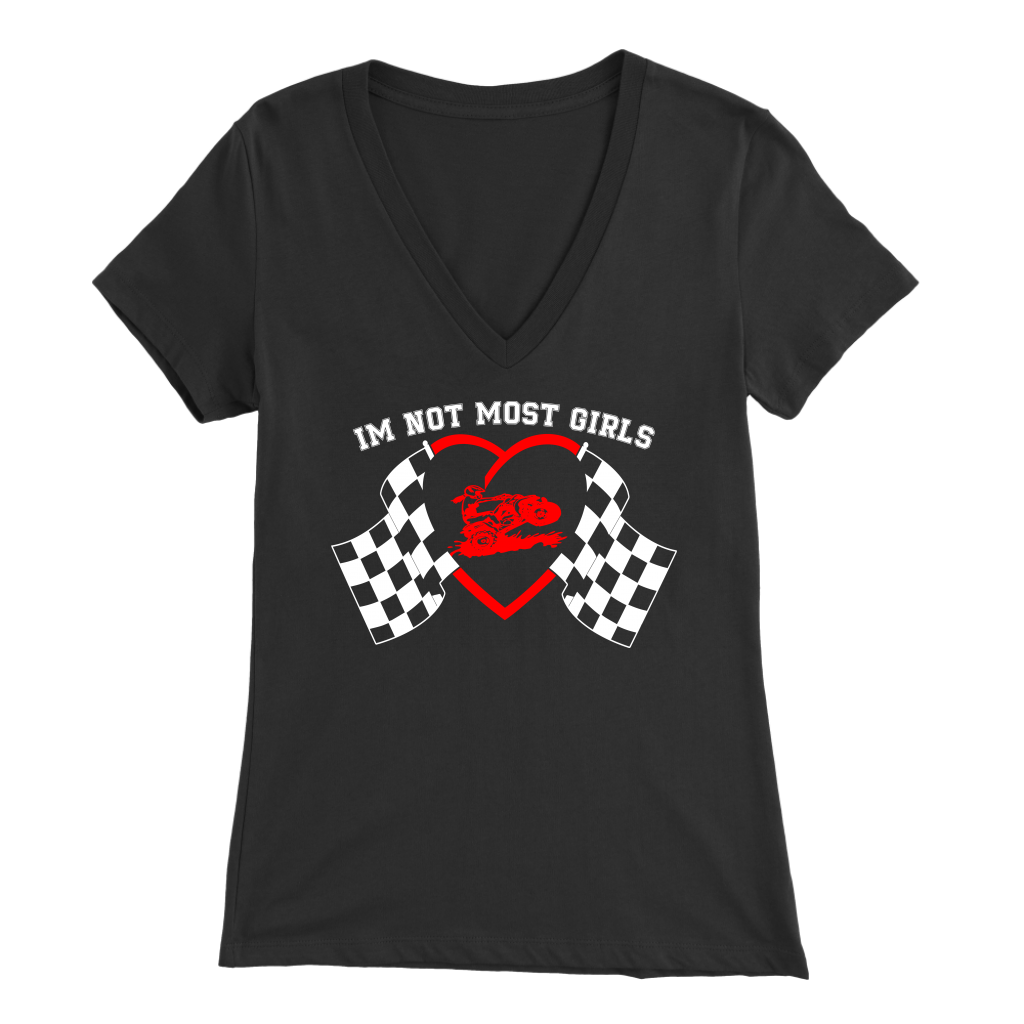 I'm Not Most Girls ATVs Racing T-Shirts!