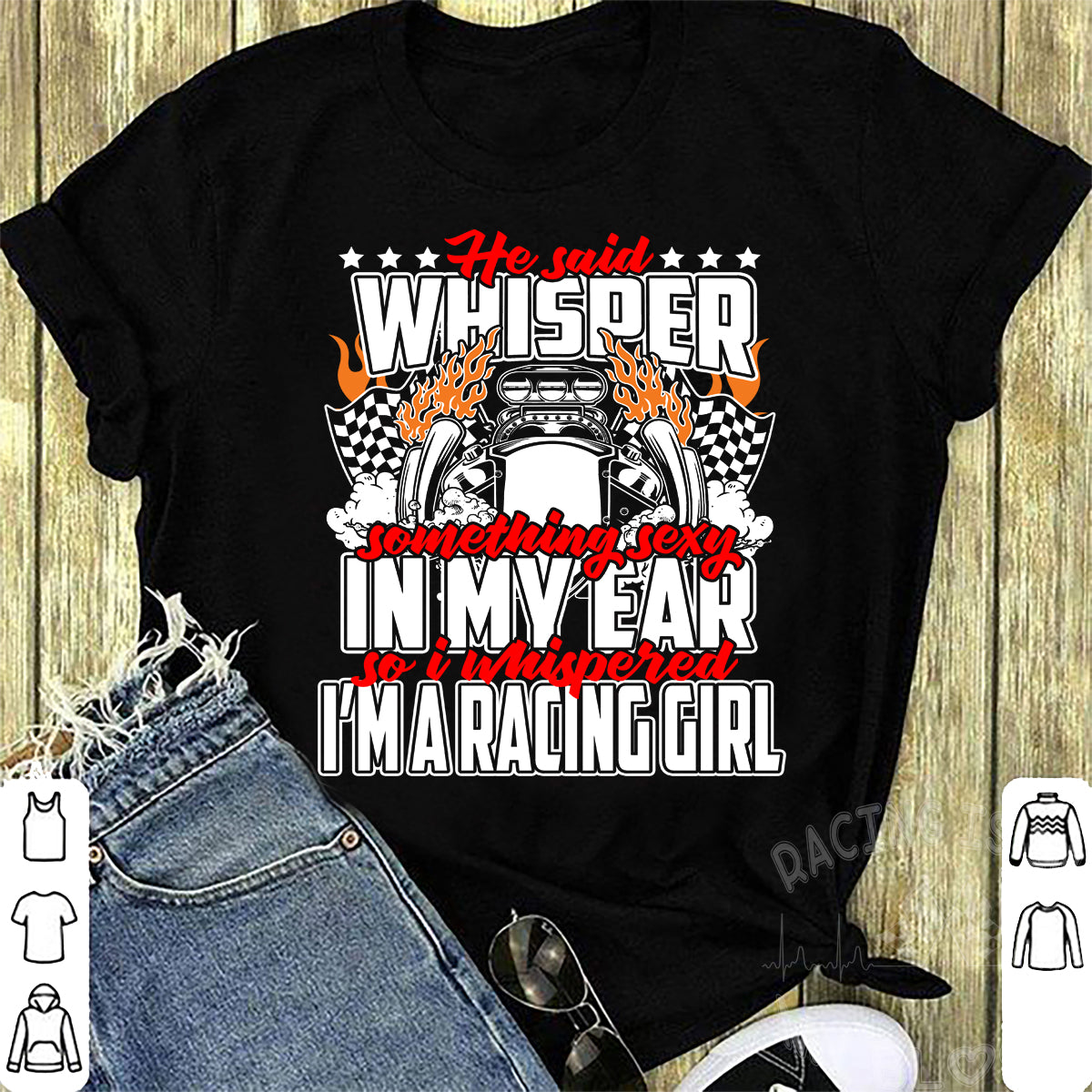 racing t shirts