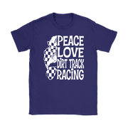 dirt track racing girl t-shirts