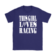 racing girl t-shirts