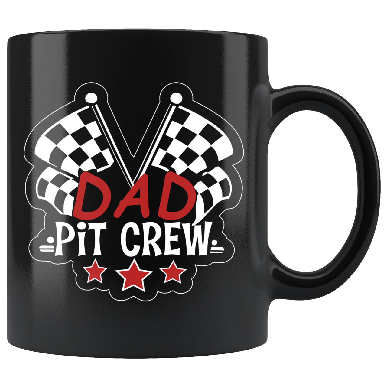 racing dad mug