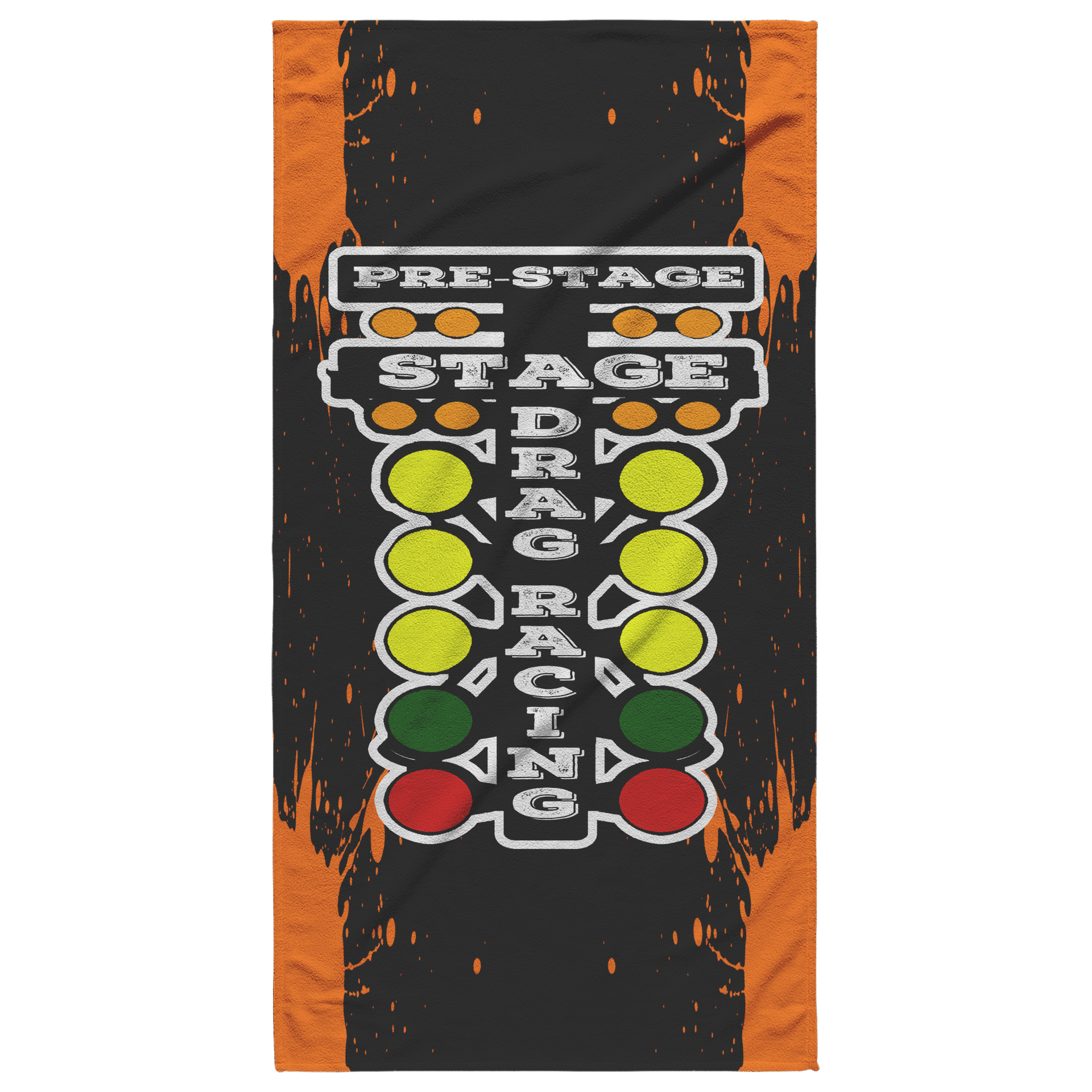 Drag Racing Beach Towel 