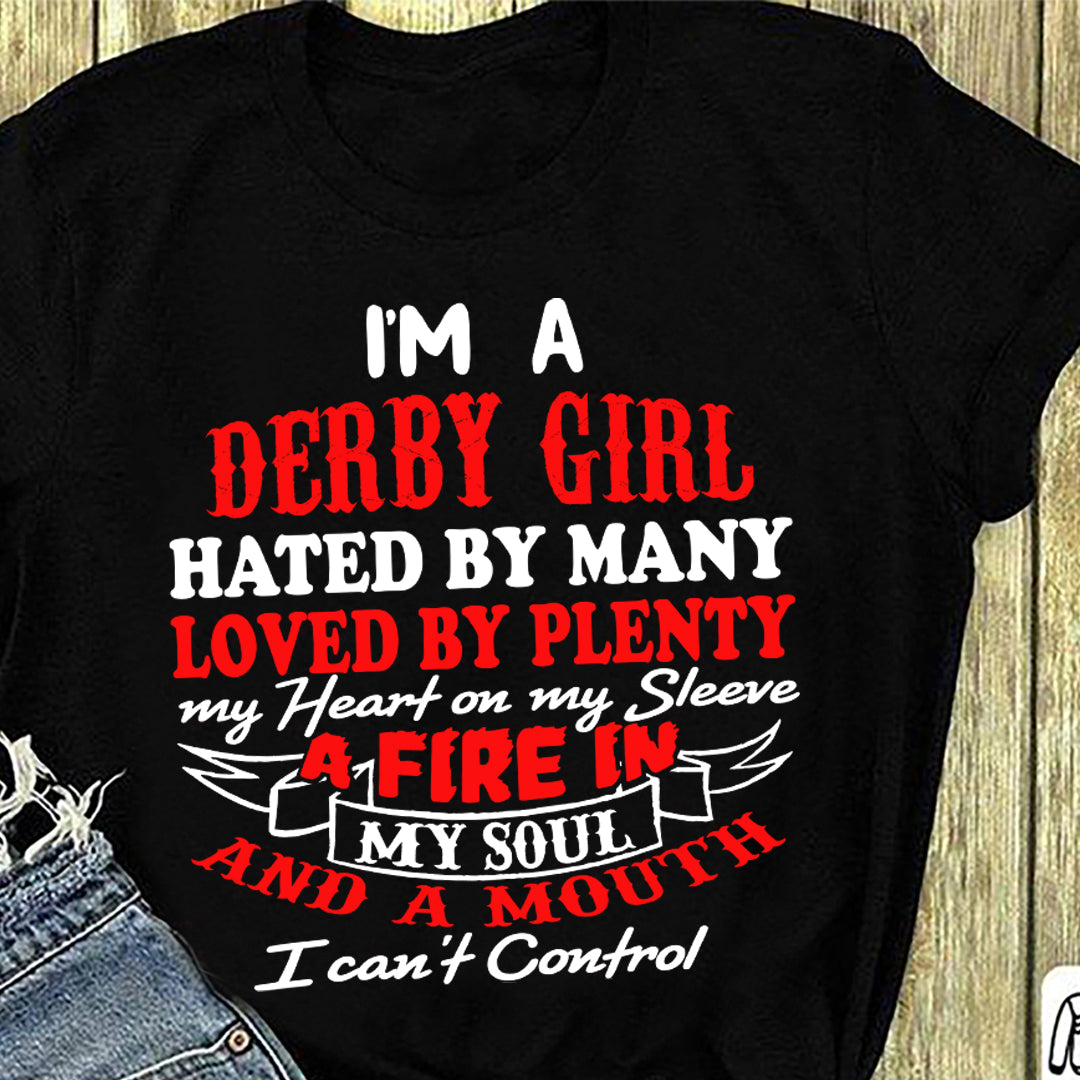 Demolition Derby Girl t-shirts