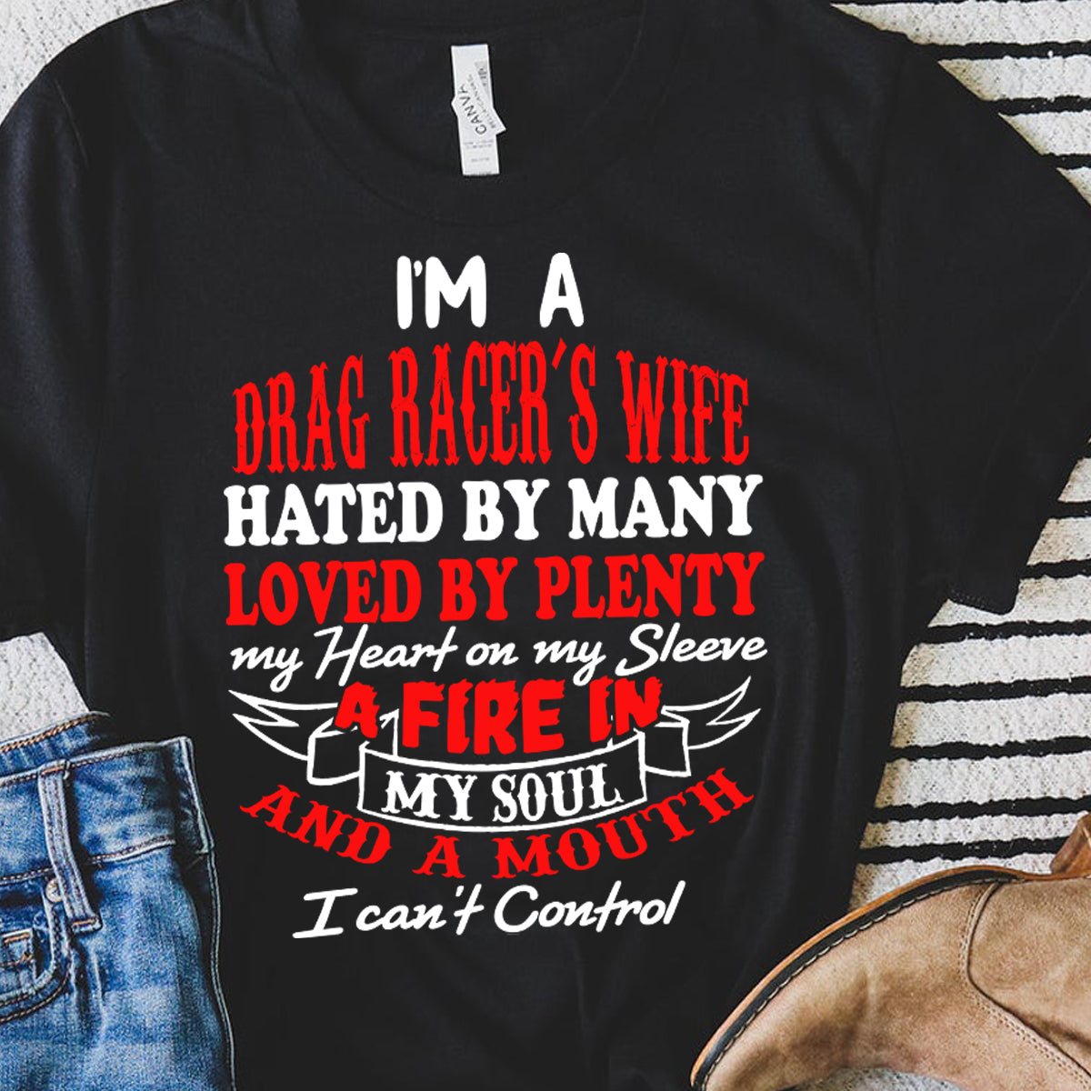 drag racing wife t-shirts
