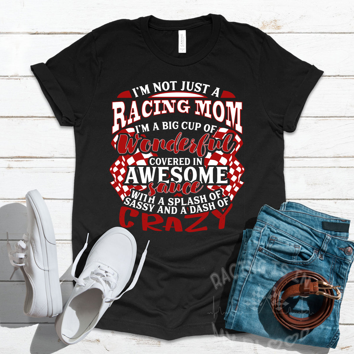 racing t shirt
