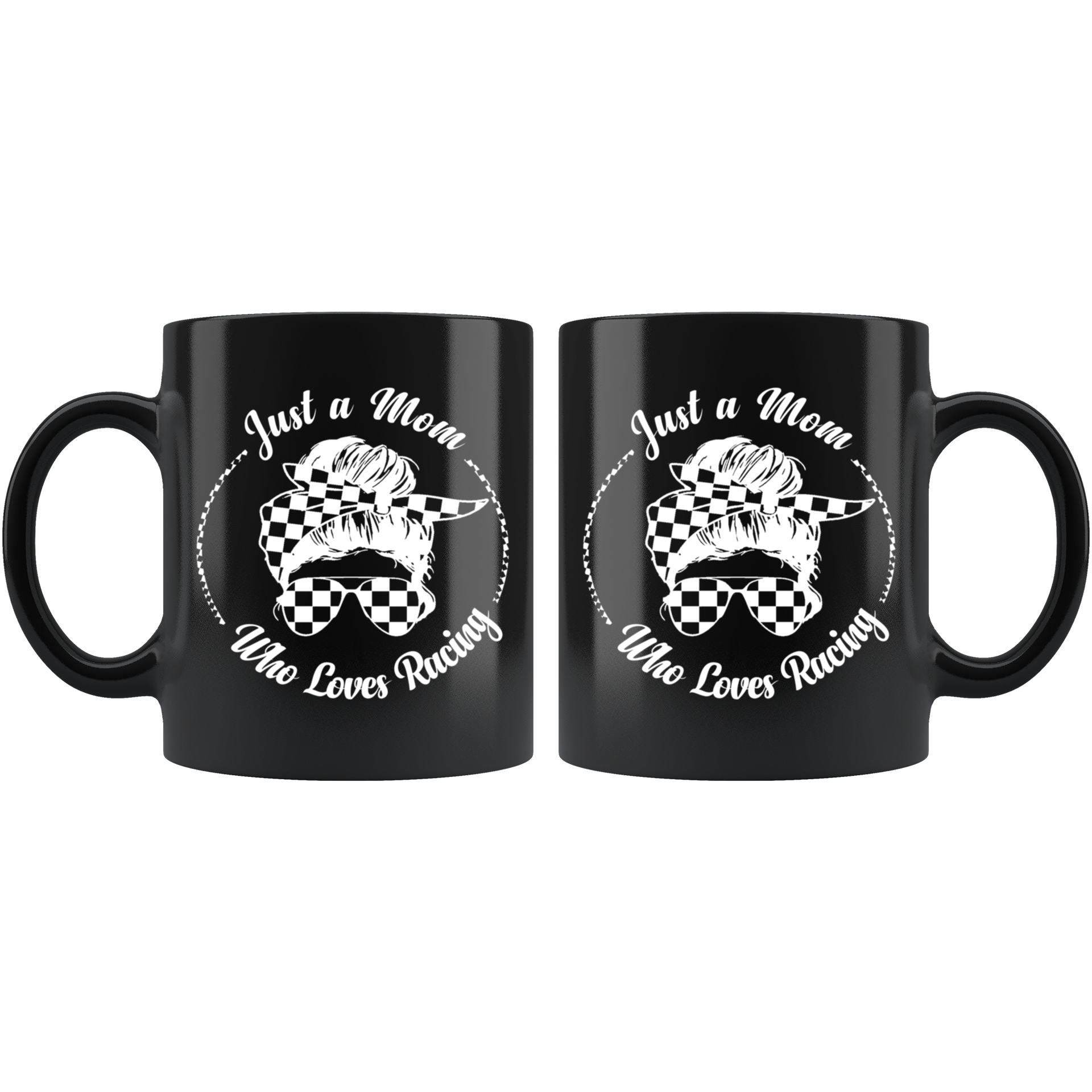 racing mom mug