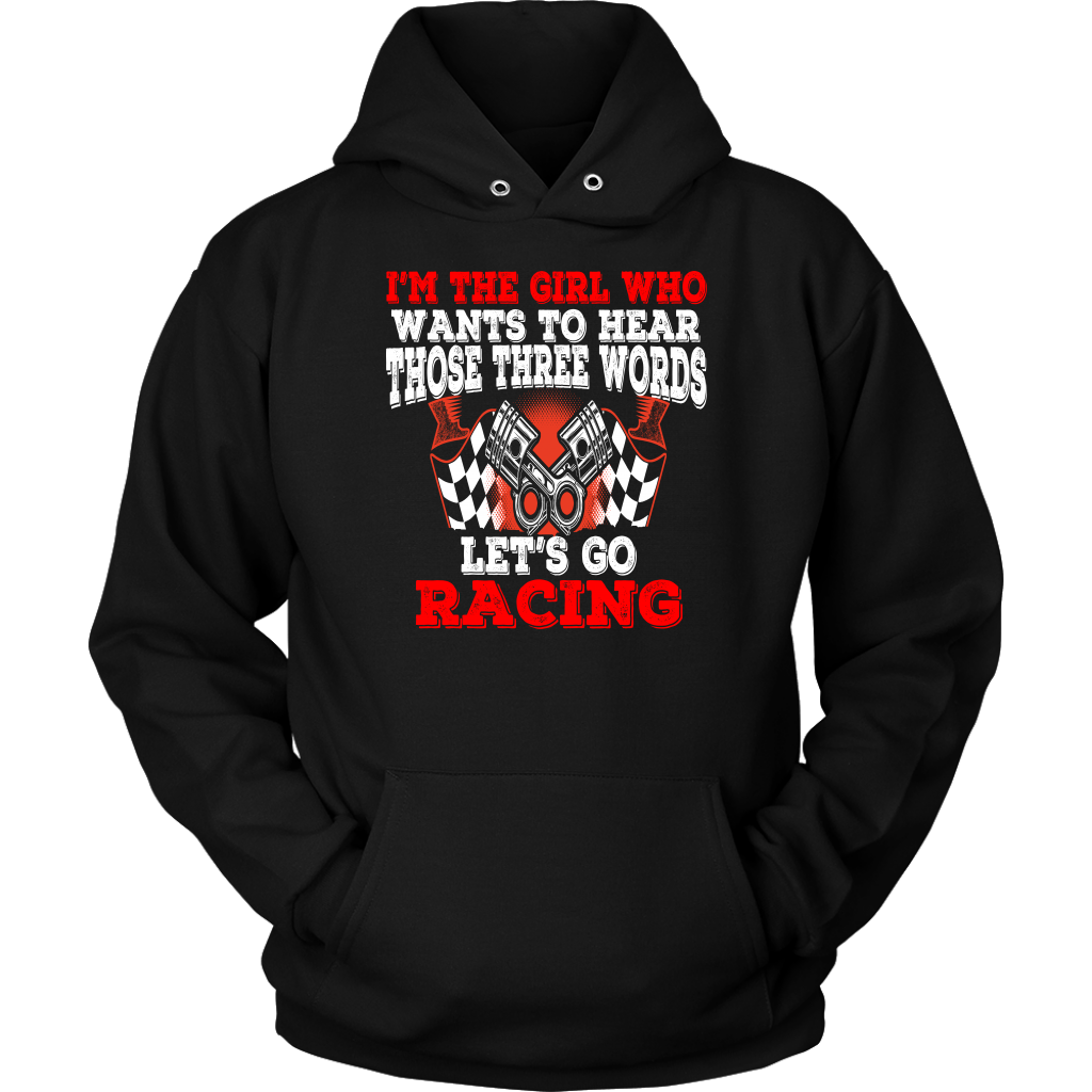 Let's Go Racing, Funny Racing Shirts, Women's Motorsports Apparel, Car Girl Graphic Tee, Racetrack Hoodie, Summer Racing Tank, Pit Lane V-Neck, Stock Car Fan Clothes, Dirt Track Gift, Speedway Watch Party Outfit