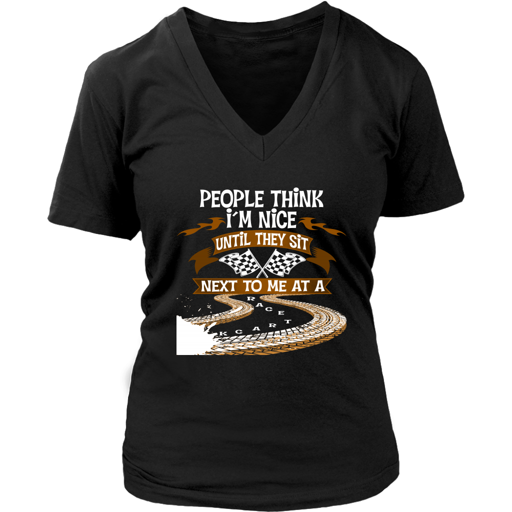 dirt track racing girl t-shirts