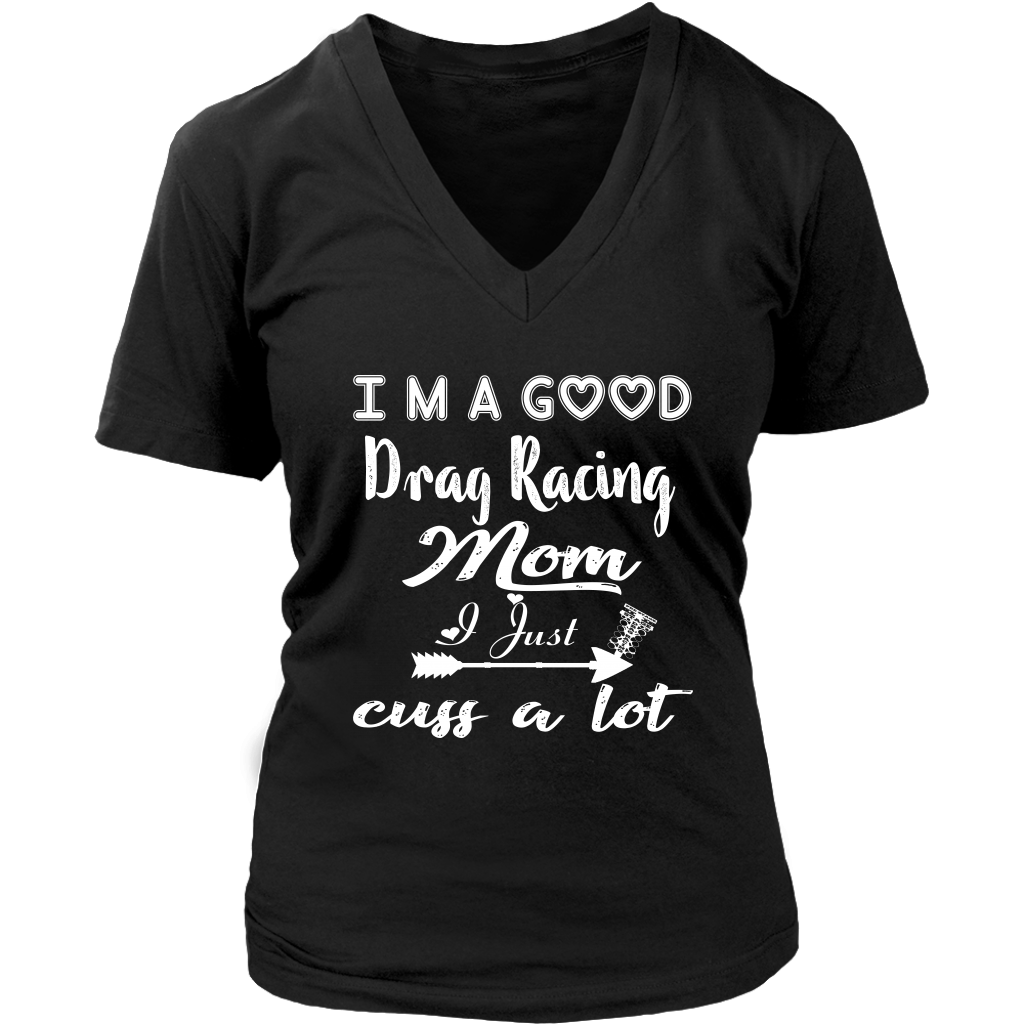 drag racing women's t-shirts